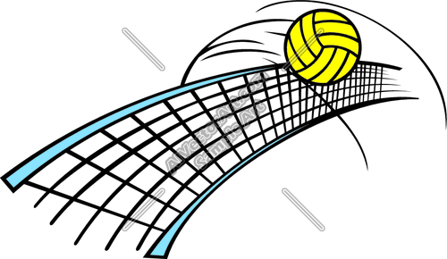 net clipart volleyball