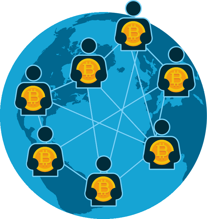 Network clipart decentralization. The bitcoin blockstream is