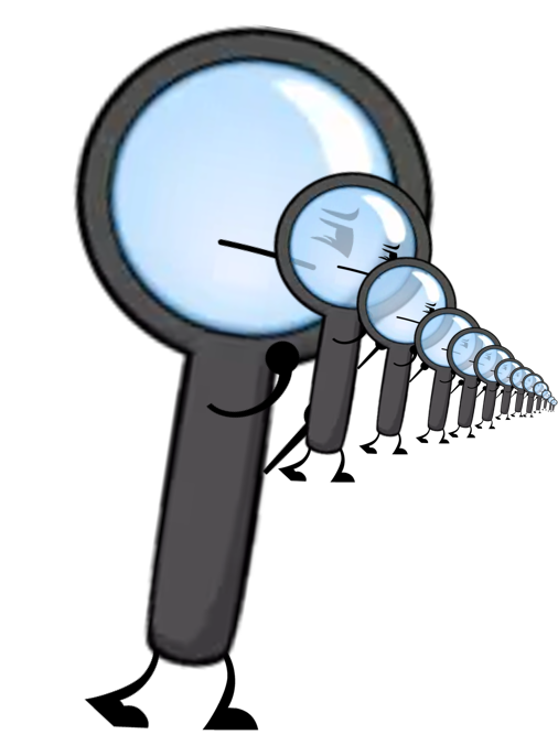 news clipart magnifying glass