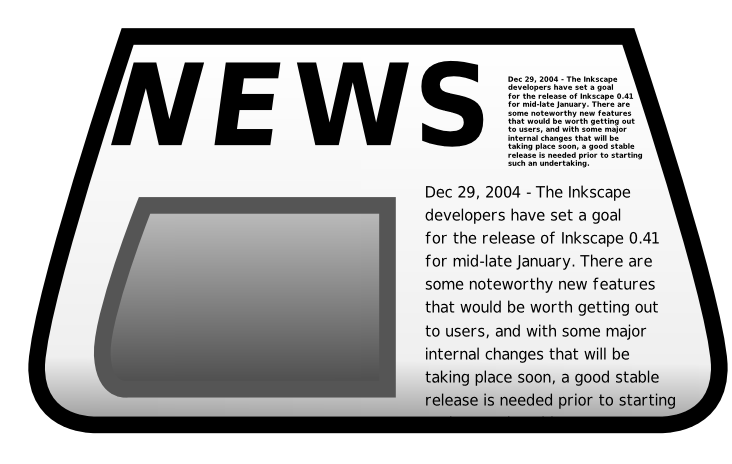 News clipart newspaper column. Clip art library 