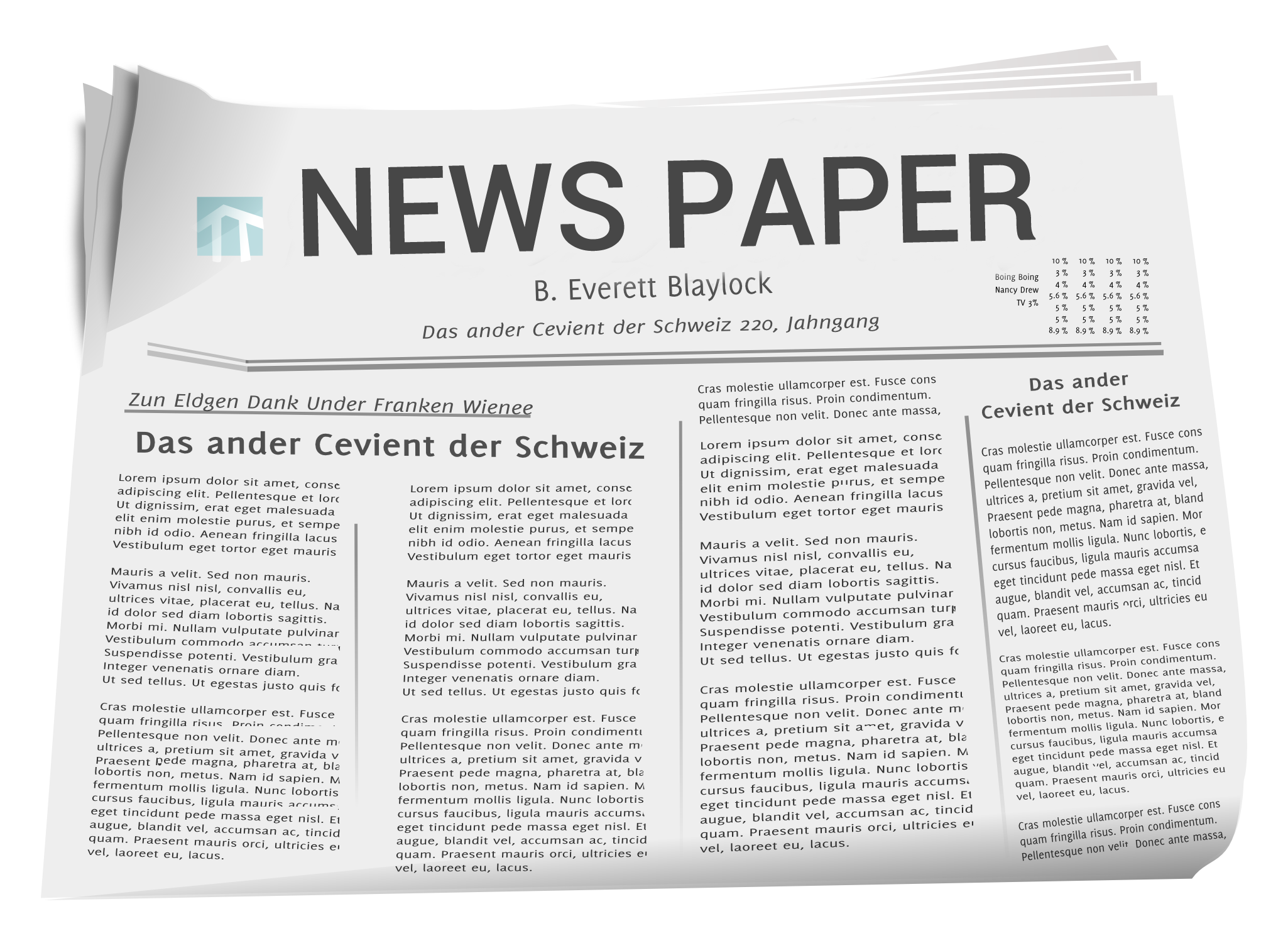 news clipart transparent background newspaper