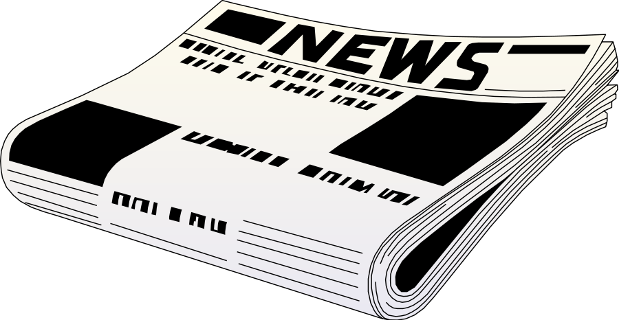 Clipping news cliparts png. Newspaper clipart transparent background