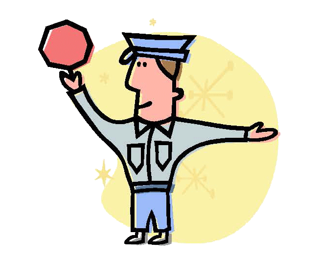 safe clipart crossing guard