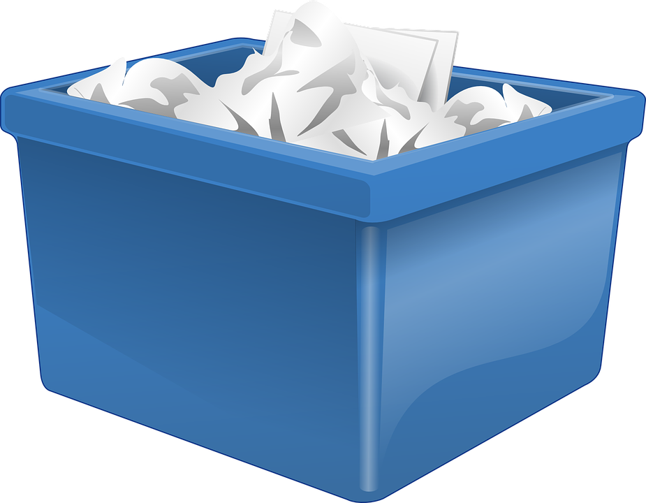 Newsletter clipart paper waste. Disposal part of a