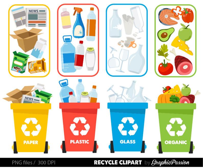 newsletter clipart recyclable item