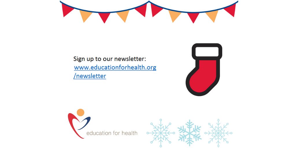 Newsletter clipart up to date. Education for health on