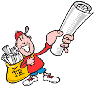 newspaper clipart newspaper delivery