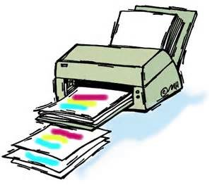 newspaper clipart printer