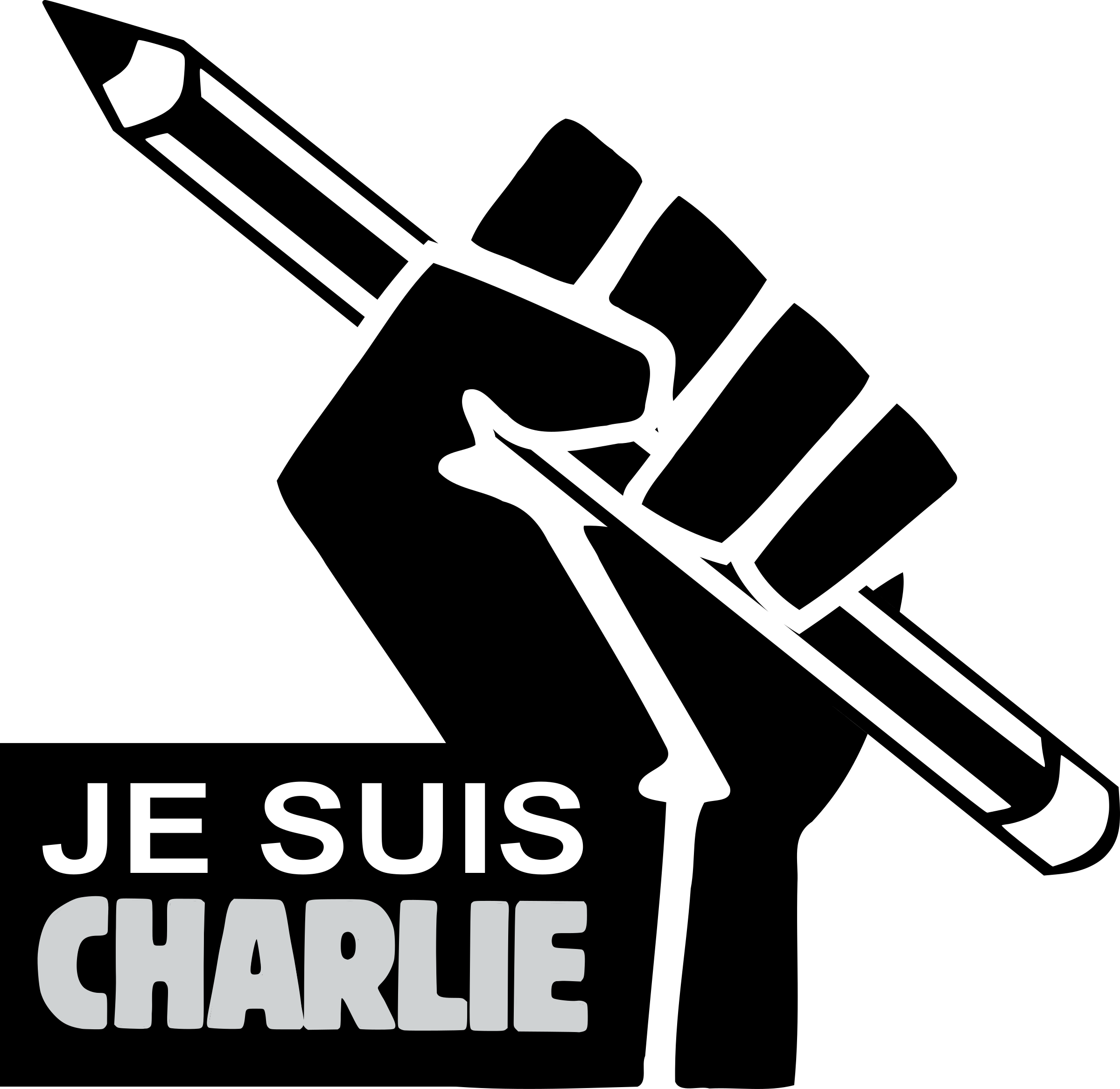 Je suis charlie big. Newspaper clipart world news