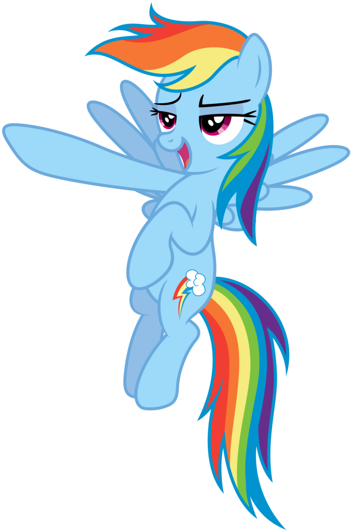 Rainbow dash uff by. Nice clipart nice job