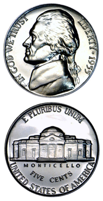 nickel clipart american coin