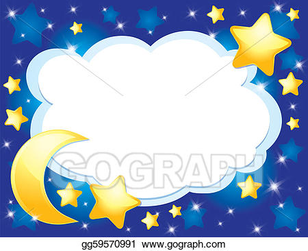 Vector illustration eps . Night clipart background