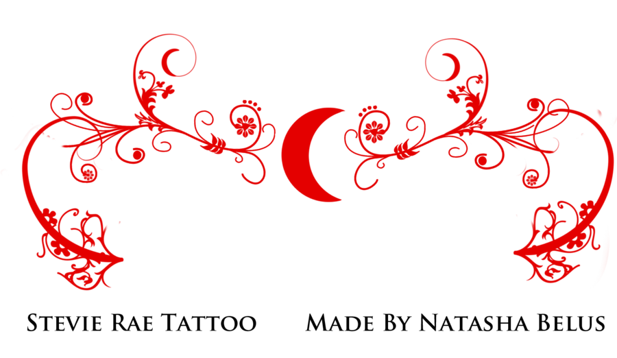 Stevie rae tattoo by. Night clipart house designs