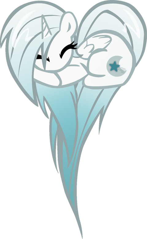 Night clipart silver moon. Heart pony by themightysqueegee