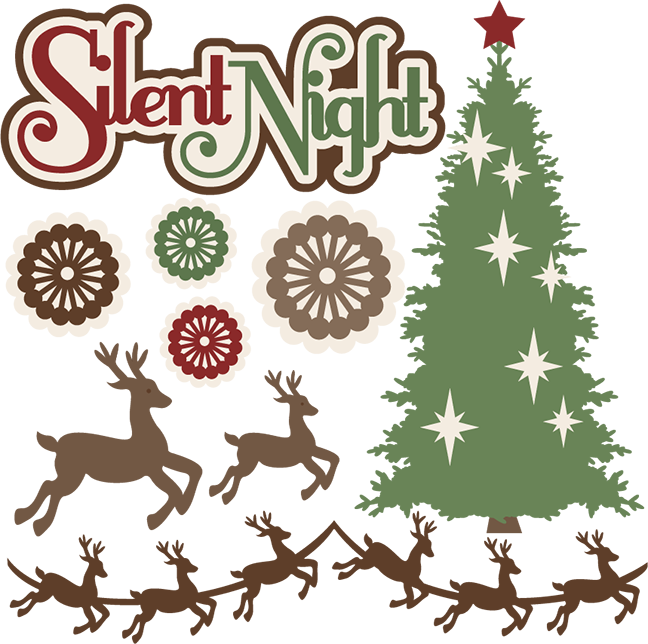night clipart tree