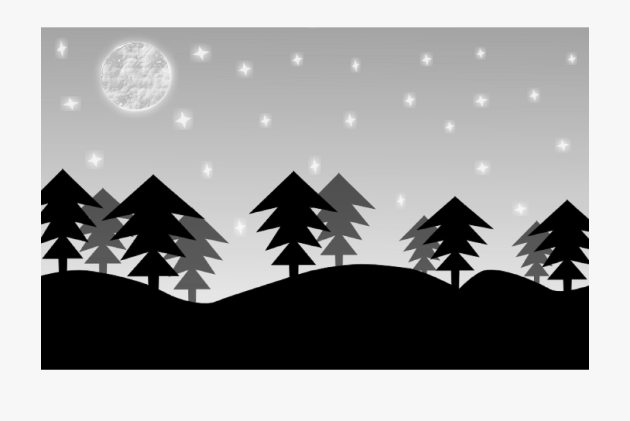 Night clipart tree, Night tree Transparent FREE for download on