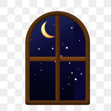 night clipart window