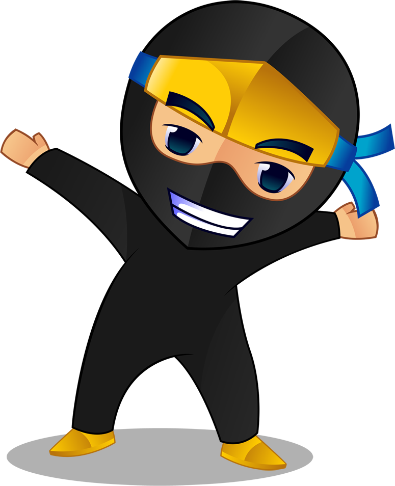 ninja clipart animated