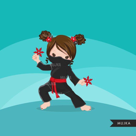 ninja clipart baby
