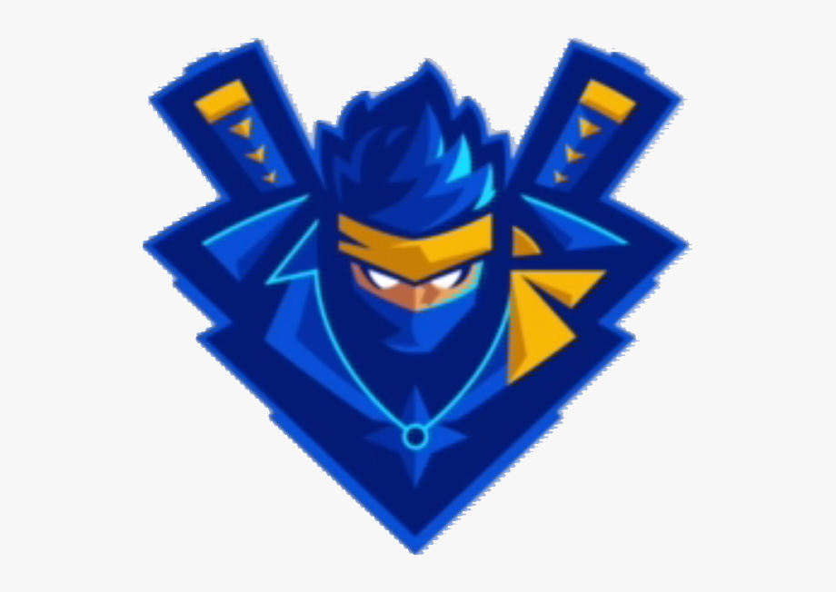 Ninja clipart blue ninja. Png fortnite logo free