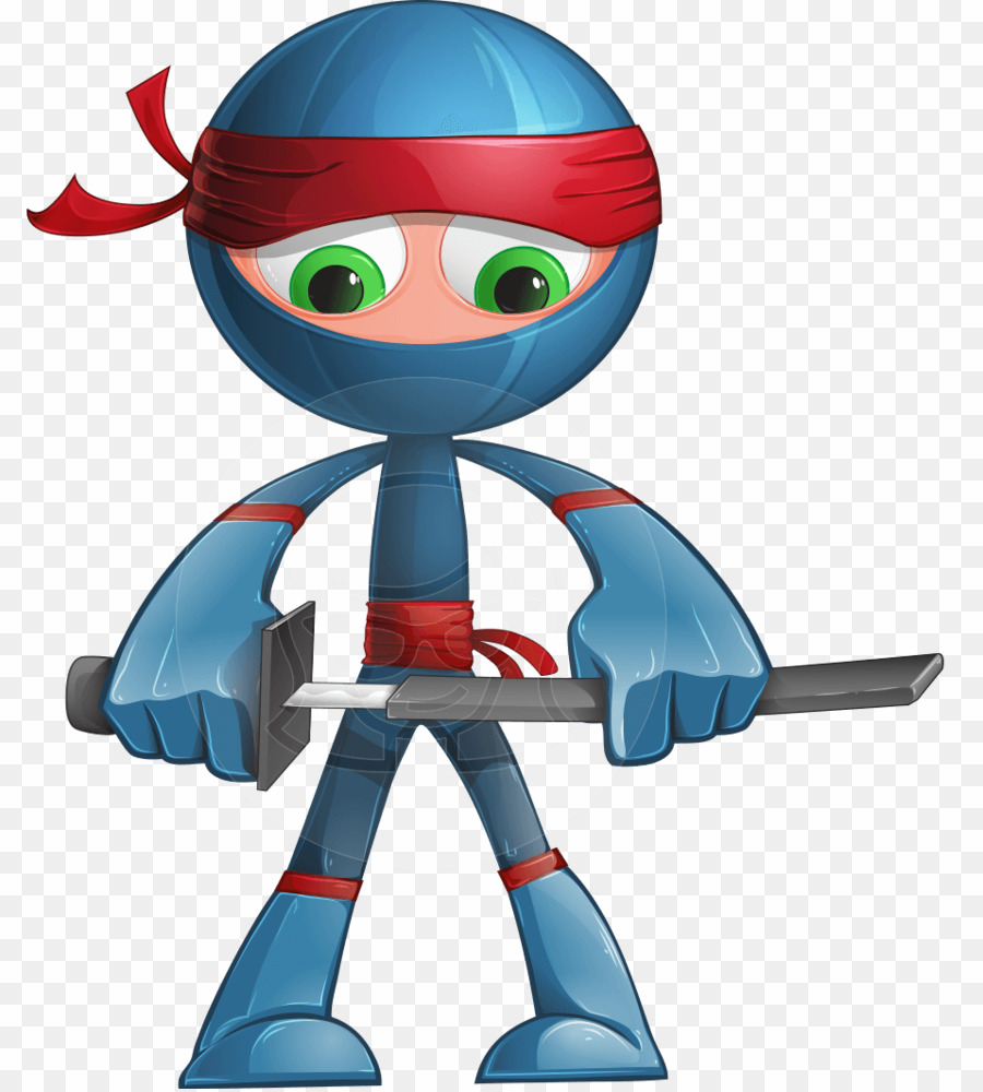 Png cartoon download . Ninja clipart blue ninja