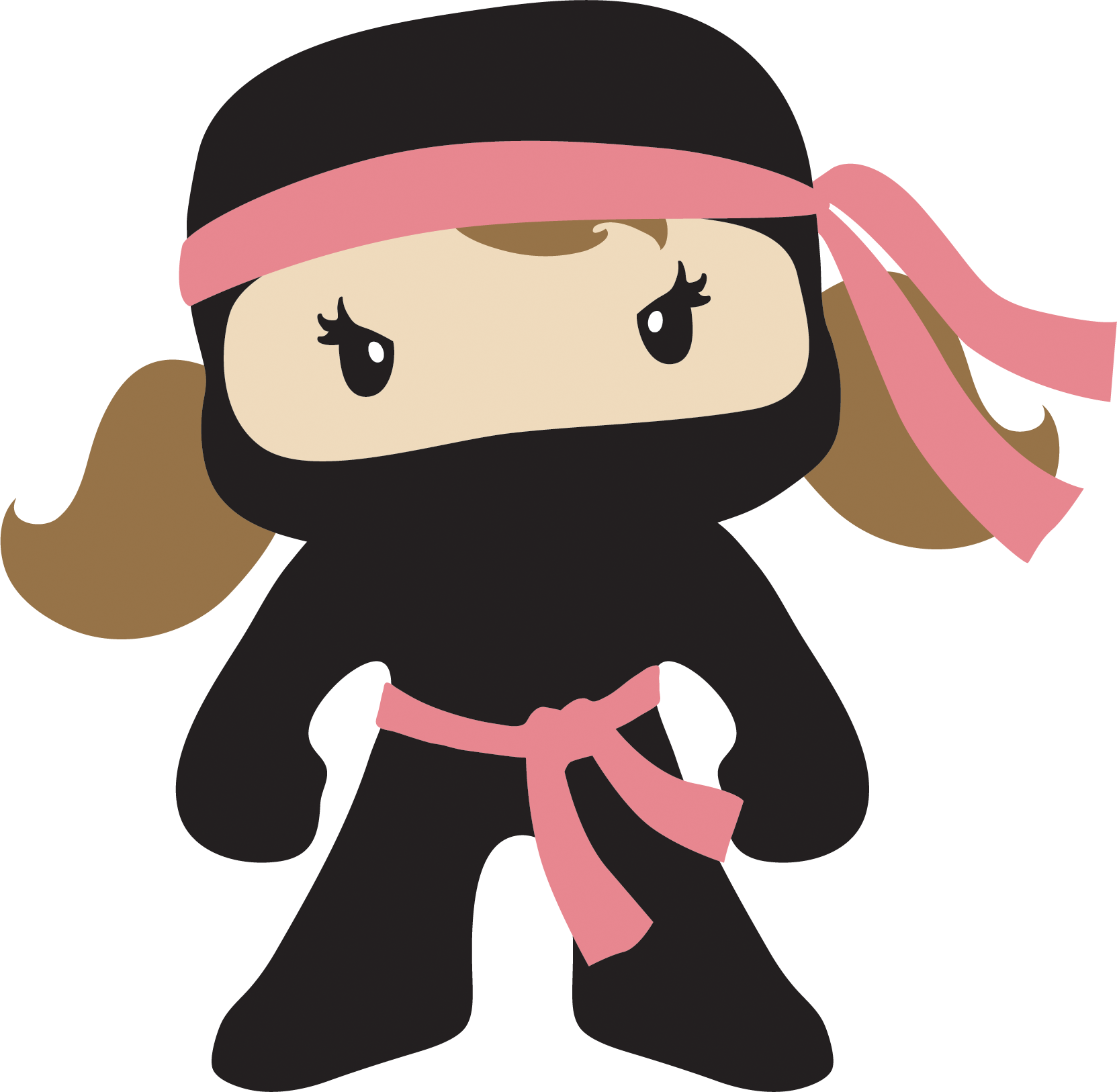 ninja clipart cool character
