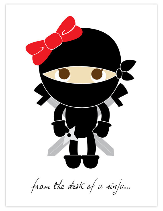 ninja clipart cute