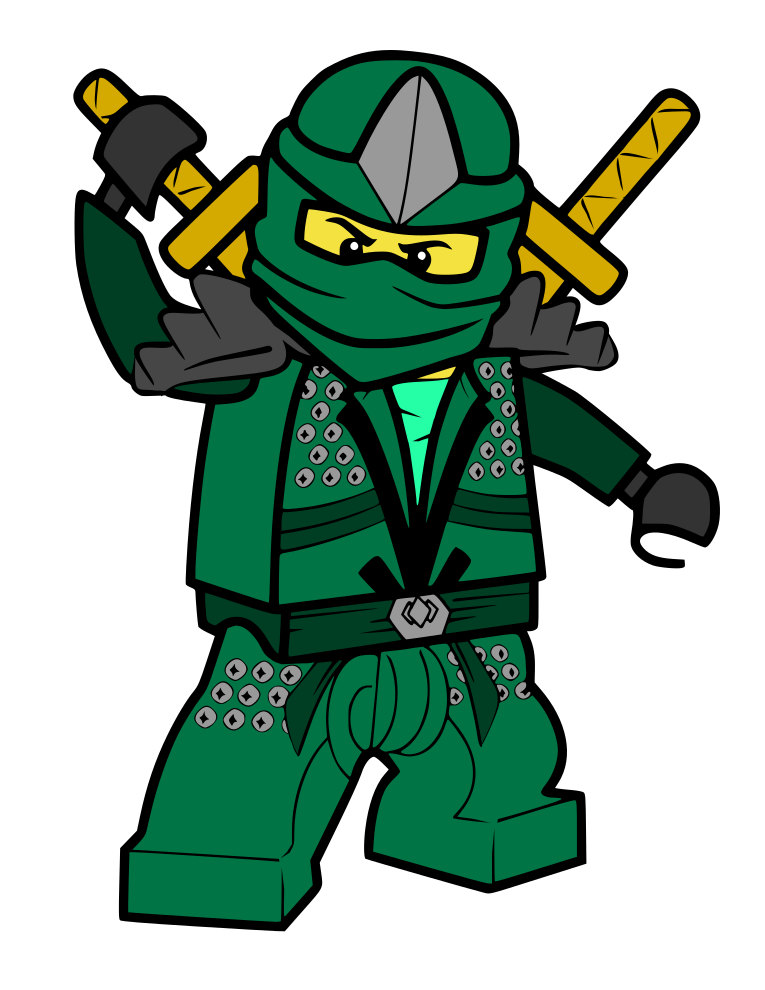 Picture . Ninja clipart green ninja