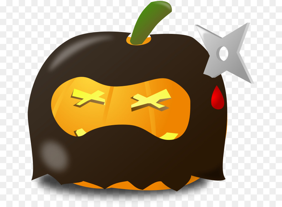 Ninja clipart halloween. Jack o lantern pumpkin