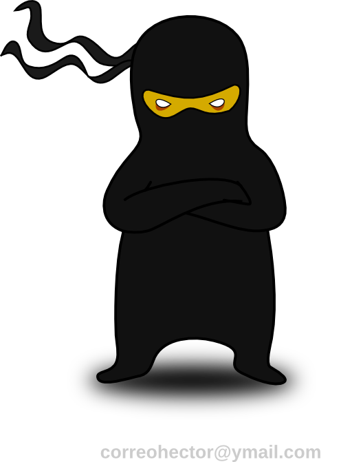 I royalty free public. Ninja clipart halloween