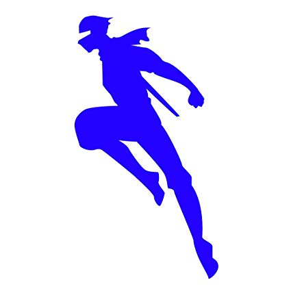 Amazon com auto vynamics. Ninja clipart jumping