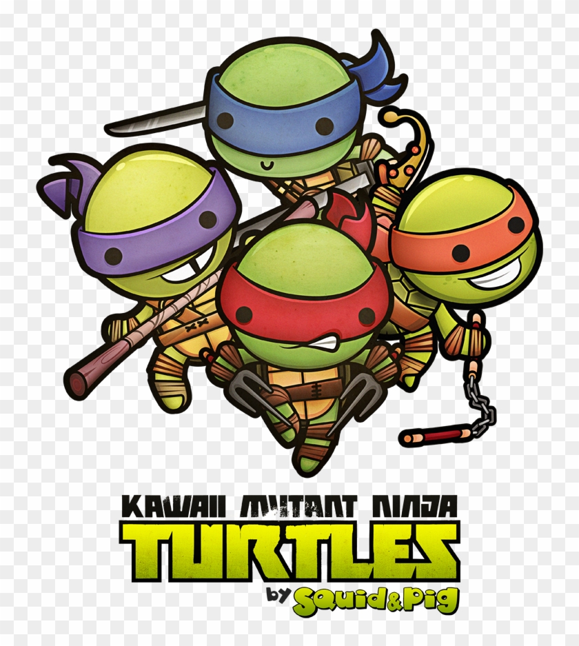 Turtles hd png download. Ninja clipart kawaii