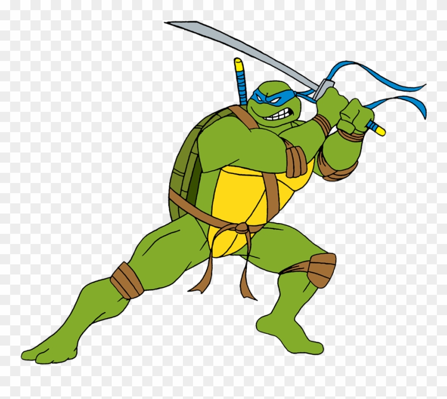 ninja clipart leonardo turtle