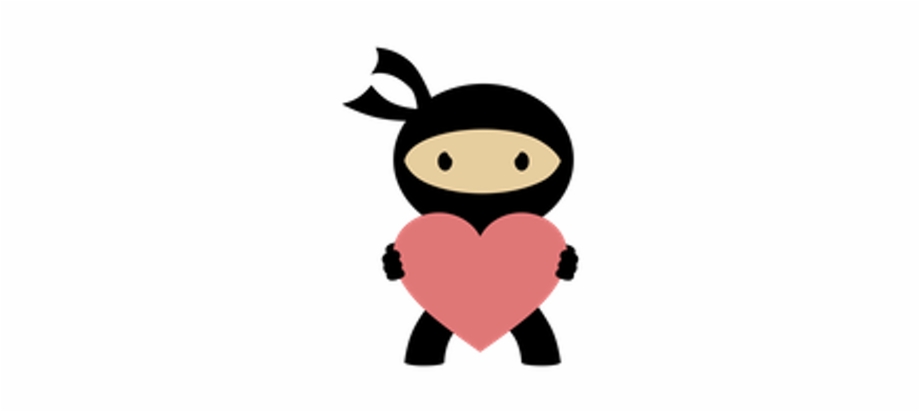 ninja clipart love