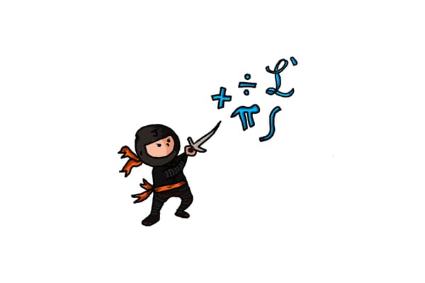 ninja clipart math