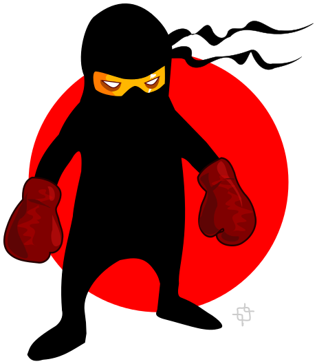 ninja clipart public domain