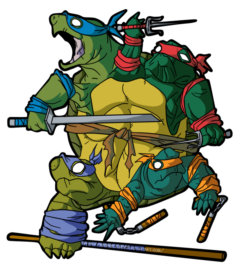 Sword ninja turtle