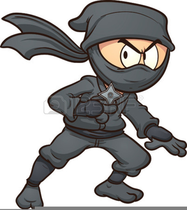 Ninja clipart royalty free. Images at clker com