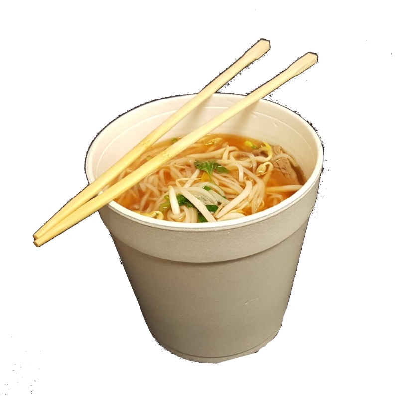 Noodles clipart dinner chinese. Pho by samurai 