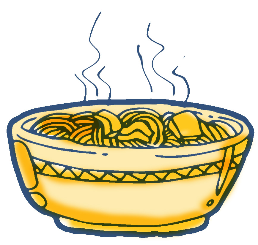 noodles clipart hot meal