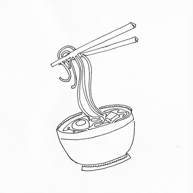 Sold bowl scrapbook clip. Noodle clipart small