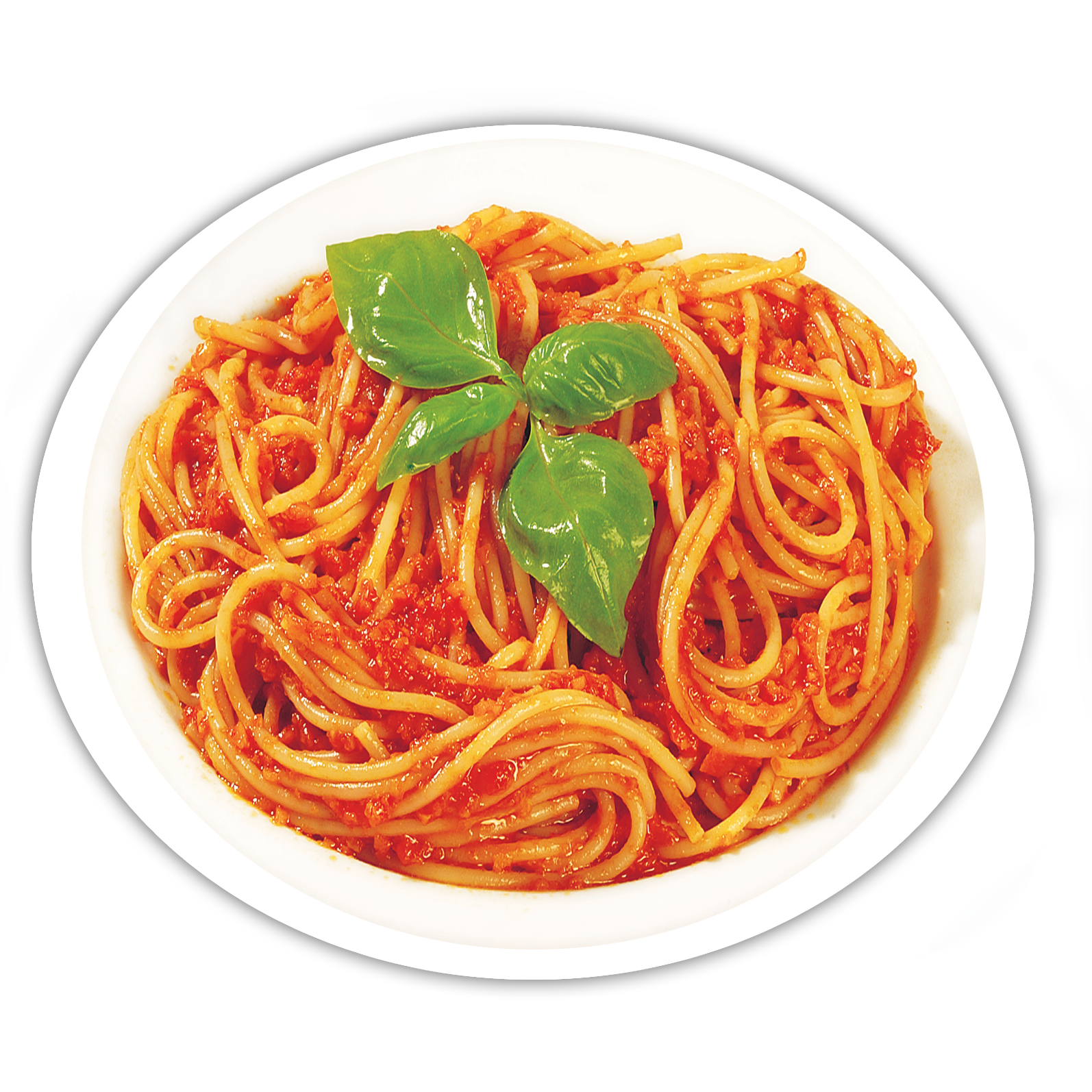 pasta clipart plate spaghetti
