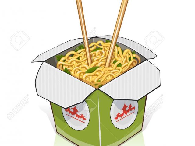 noodle clipart takeout chinese