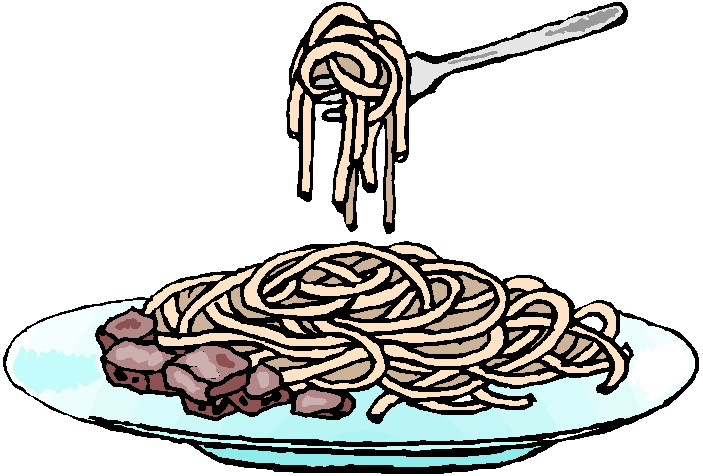 noodles clipart outline