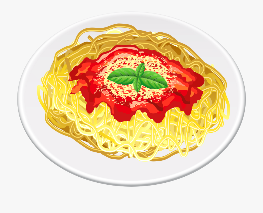 Spaghetti clipart pasta dish. Transparent png clip art