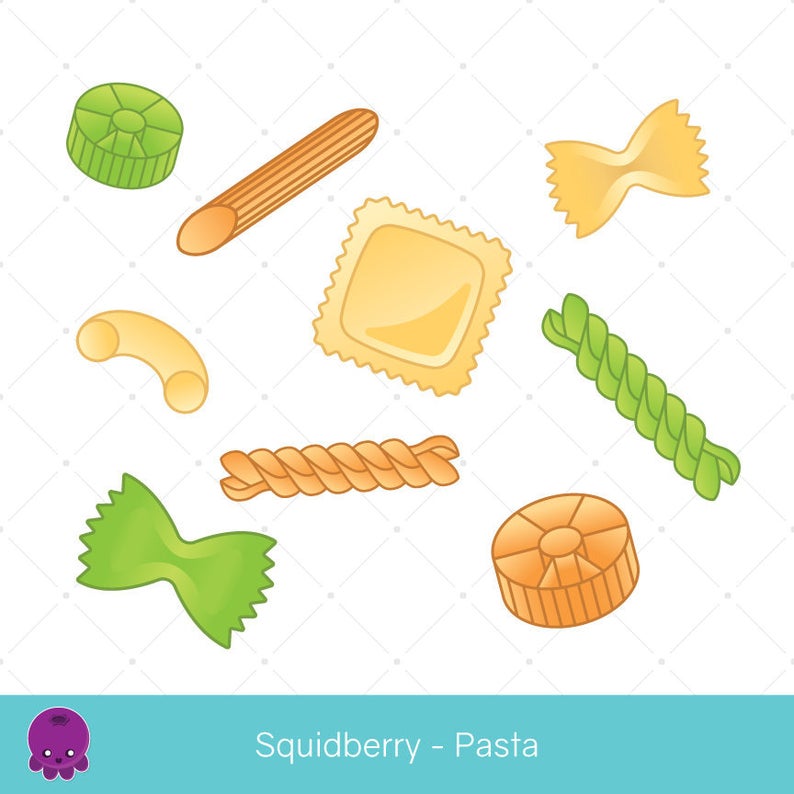 Noodles clipart pasta italy. Clip art wagon wheels