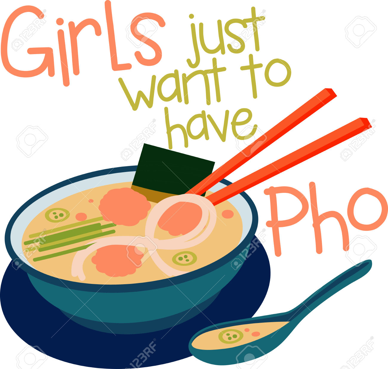 Noodles clipart pho. Cliparts free download best