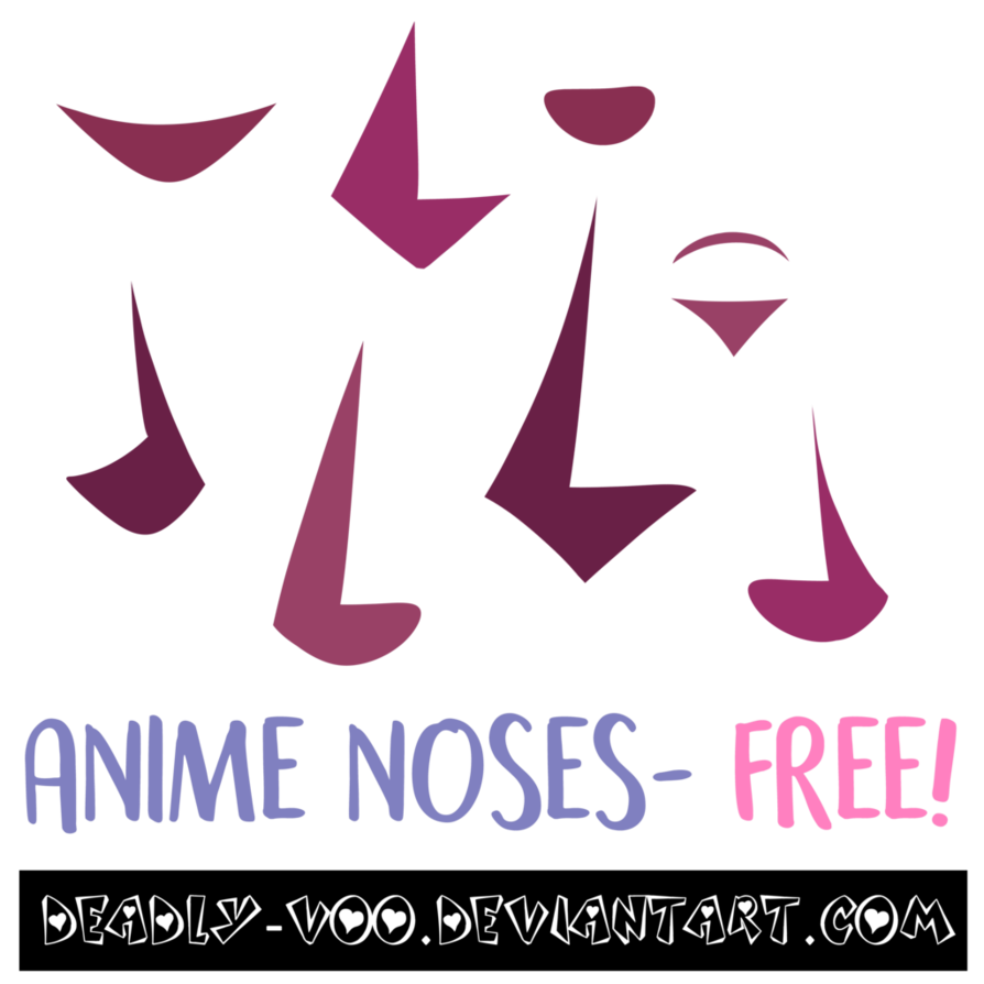 nose clipart anime nose