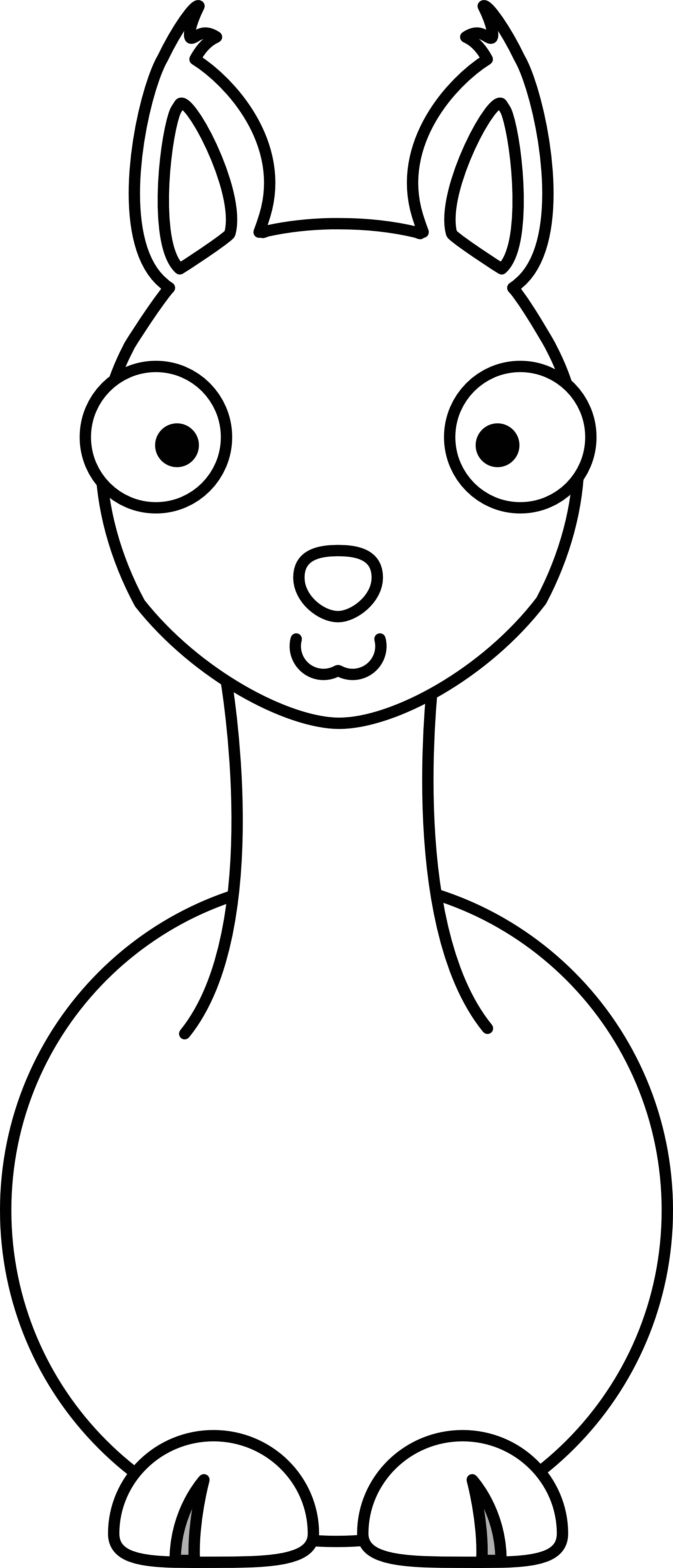 nose clipart colouring