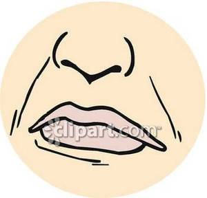 Nose clipart mouth. A human and royalty